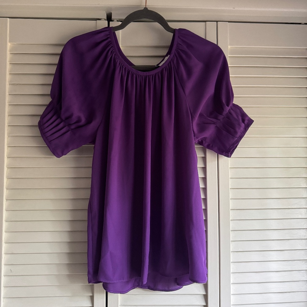 Gibson Latimer Blouse - Pleated Style - Size S